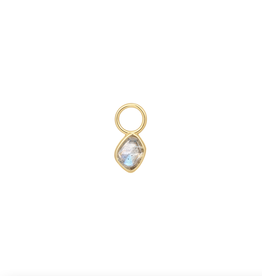 Ania Haie Charm - Ketting - Labradorite - gold