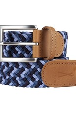 Vertical l'accessoires Riem gevlochten elastisch - overseas blue