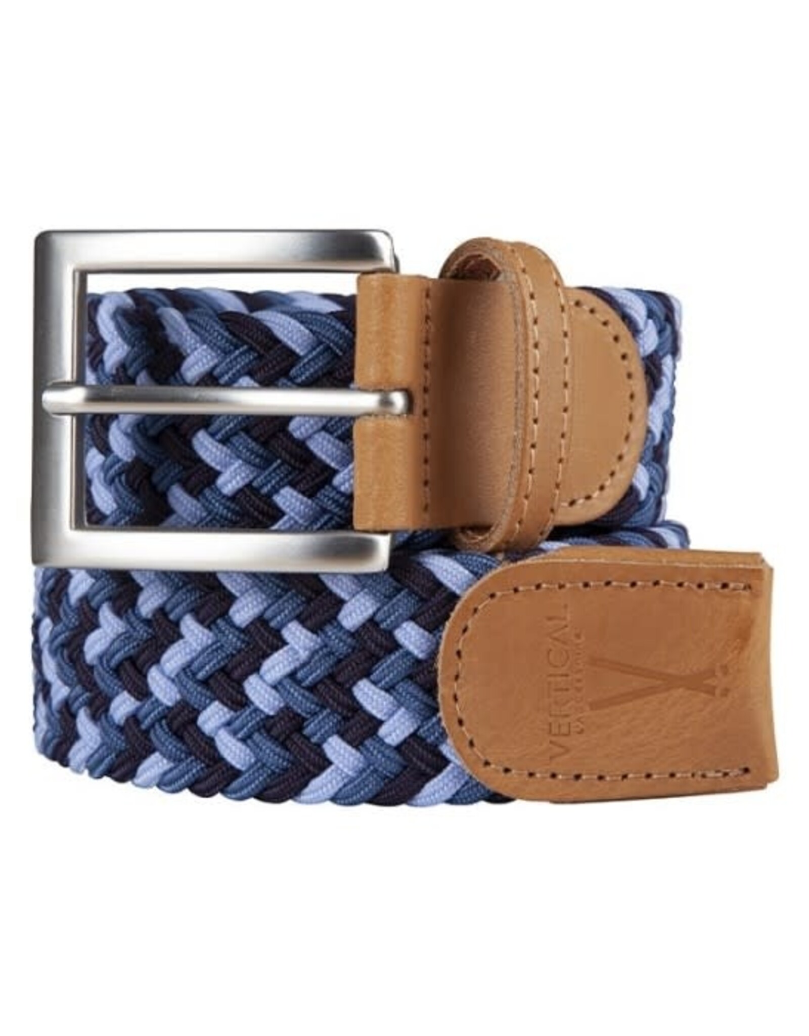 Vertical l'accessoires Riem gevlochten elastisch - overseas blue