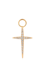 Ania Haie Oorbel cross charm