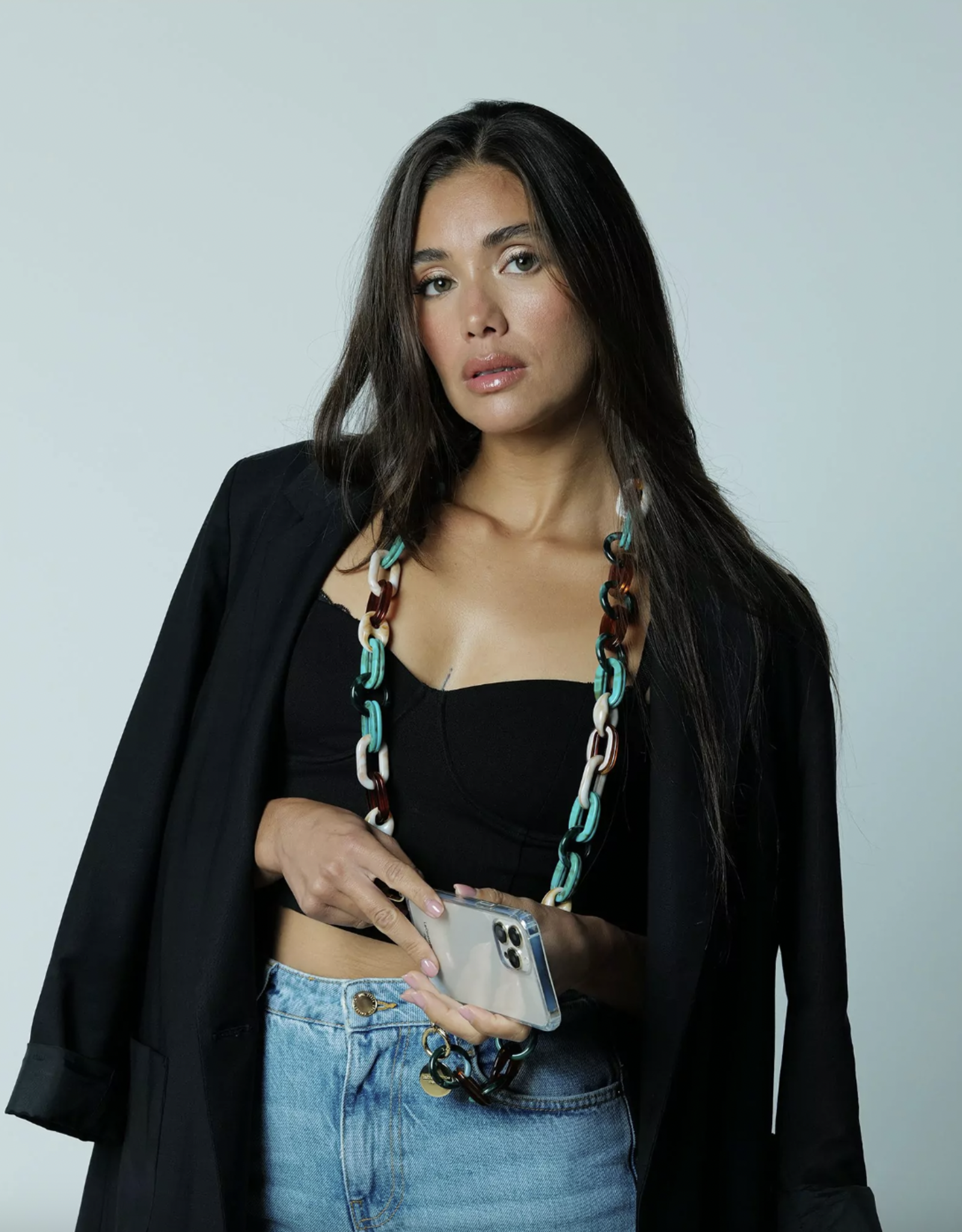La Coque Francaise Molly veelkleurig sieradenketting