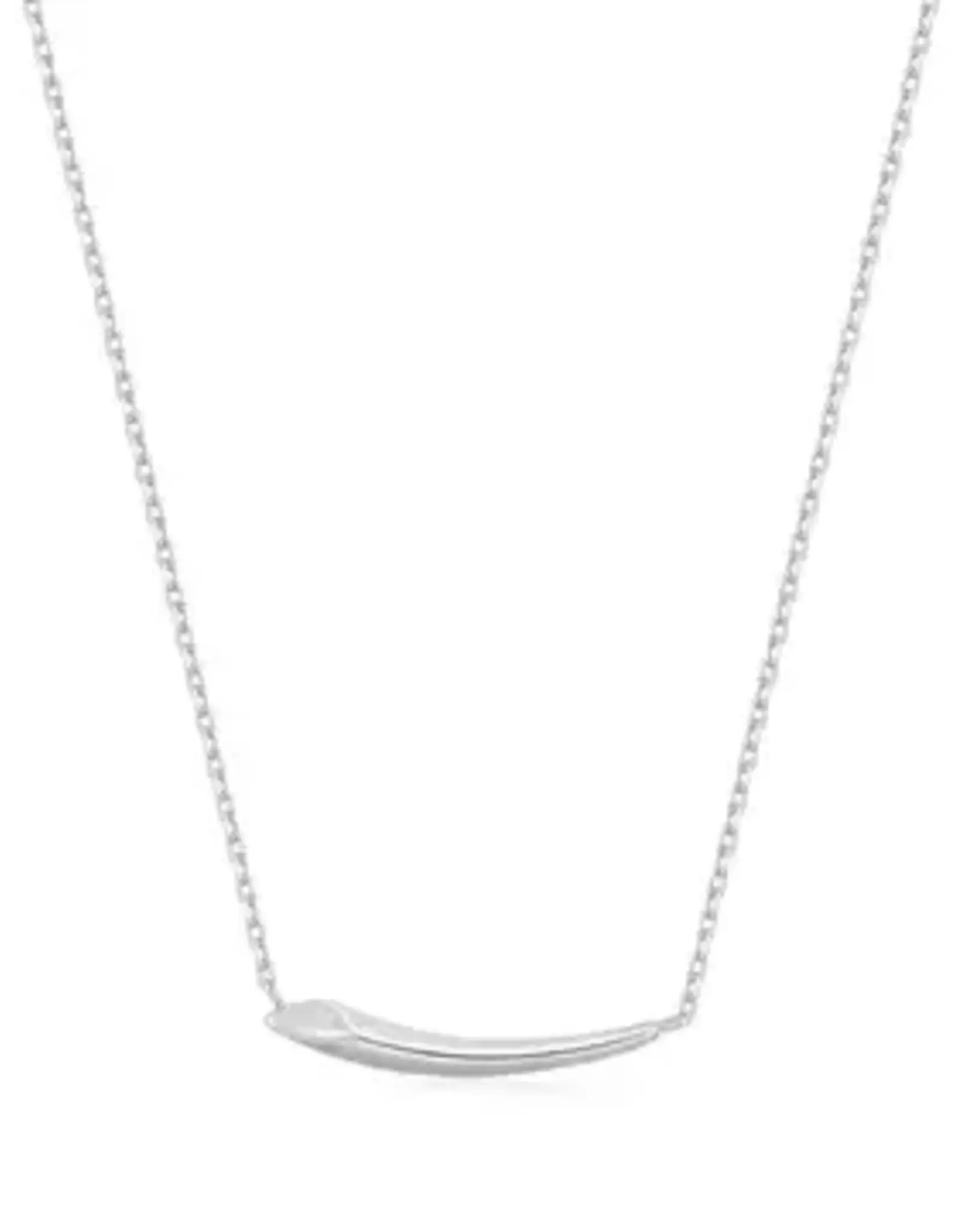 Ania Haie Ketting - Arrow Bar - zilver