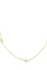 Ania Haie Ania Haie - Gold Twisted Wave Chain ketting