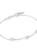 Ania Haie Ania Haie - Silver Twisted Wave Chain armband