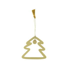 Zusss Zusss - Metalen hanger kerstboom goud