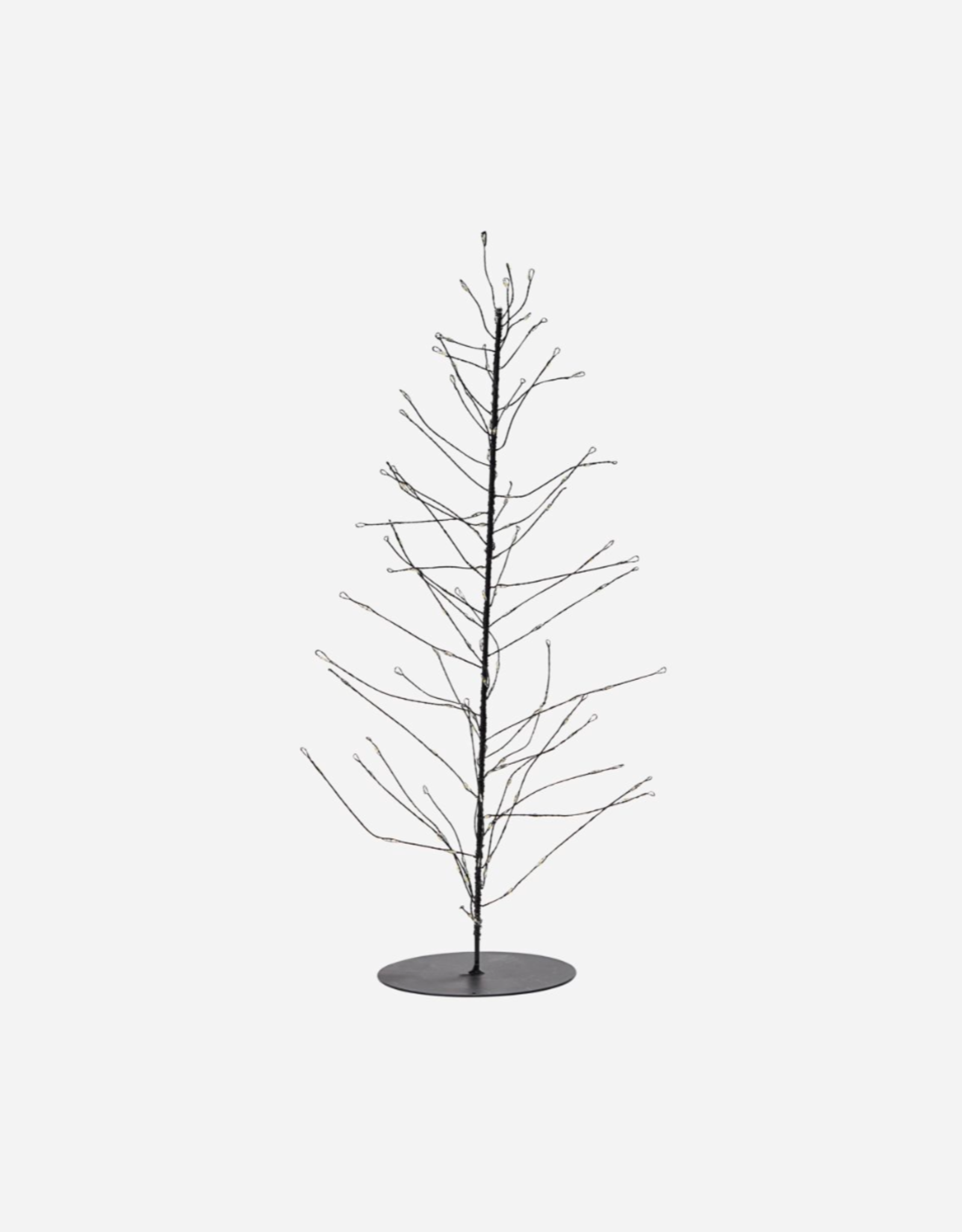 House Doctor Wire chiristmas tree, glow, black