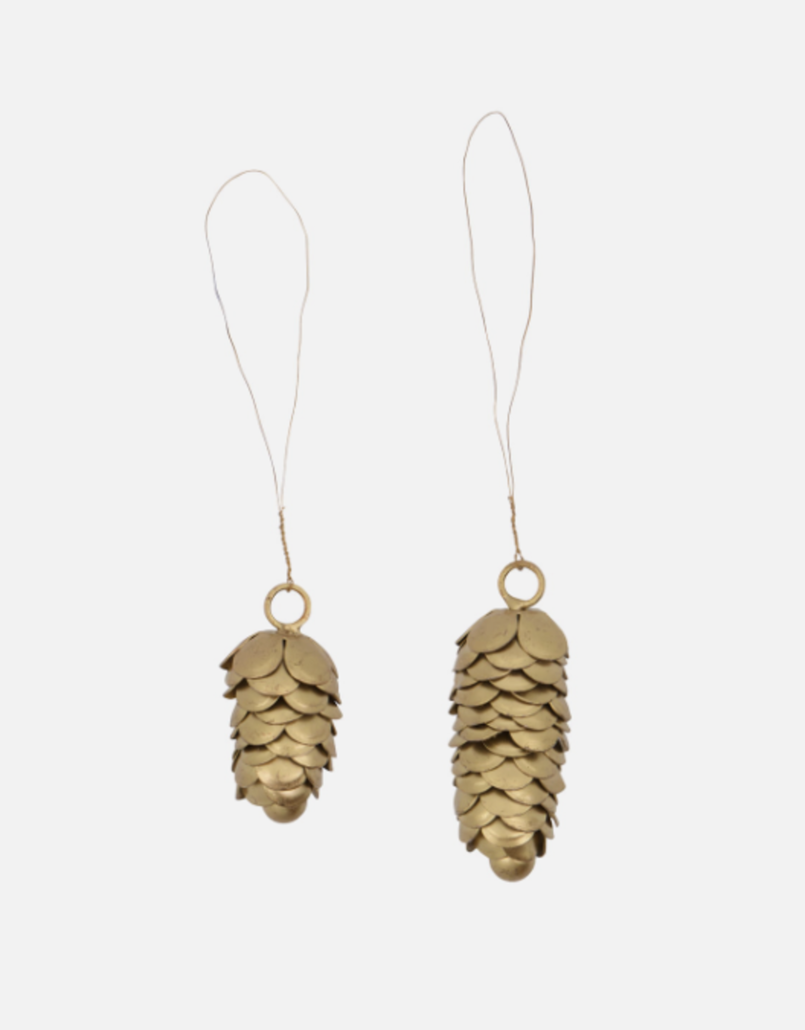 House Doctor Ornament - Cone gold
