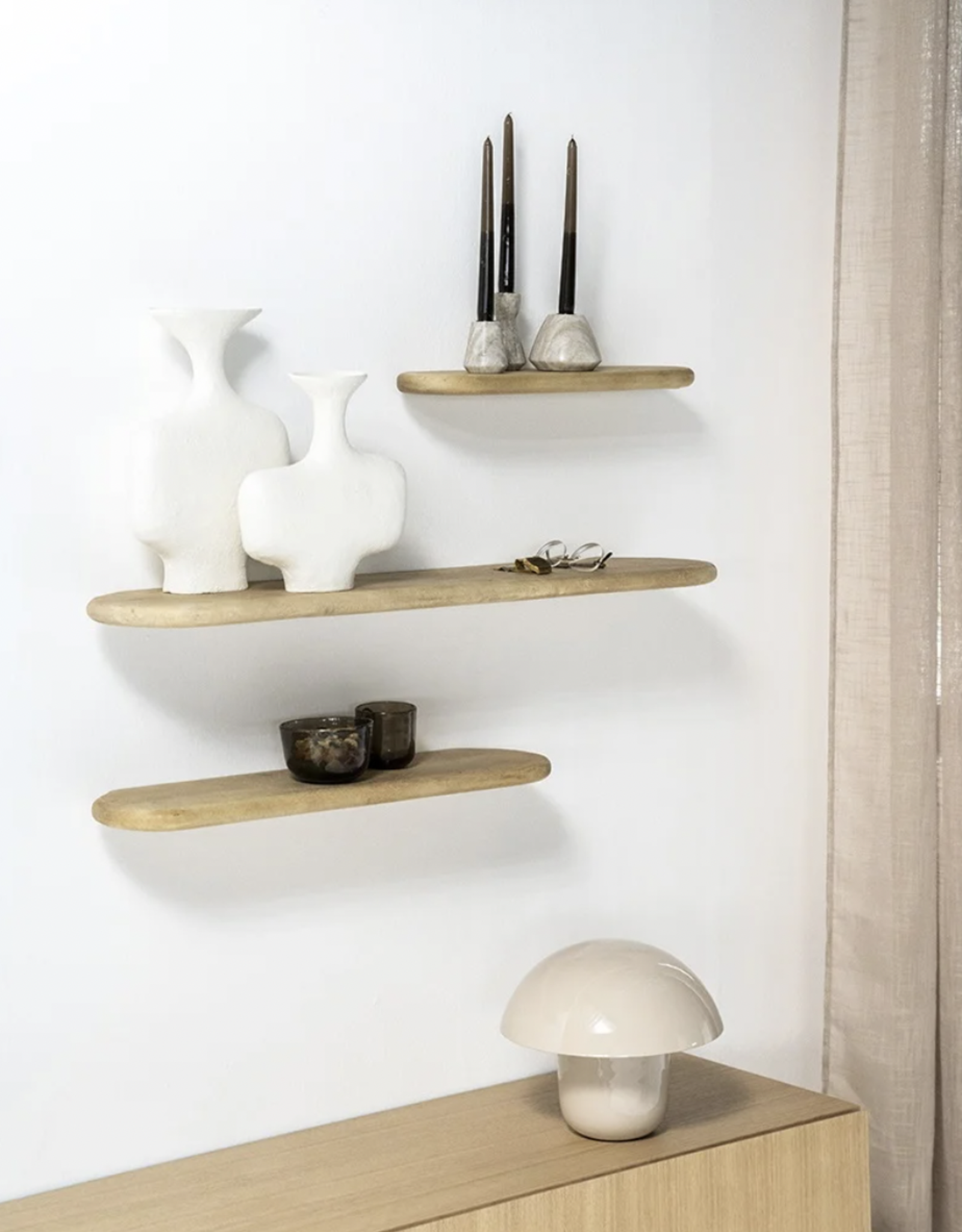 Tafellamp Toad - Beige