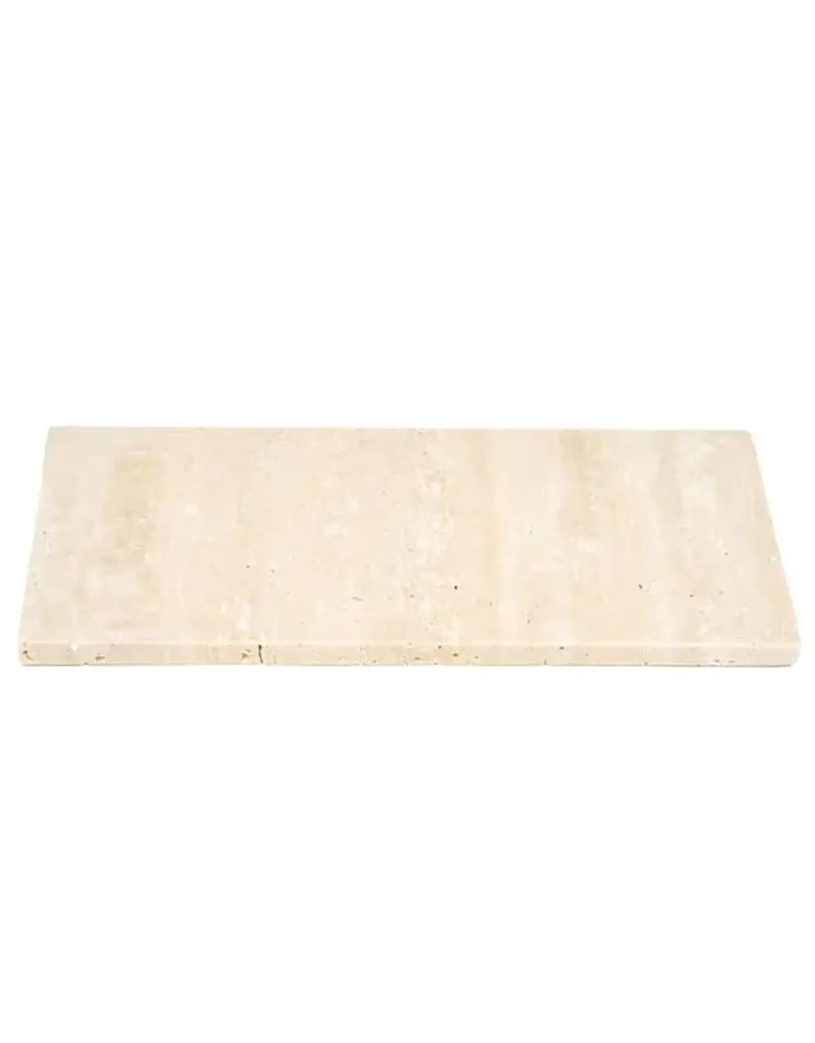 Wellmark Schaal - Travertine rechthoek