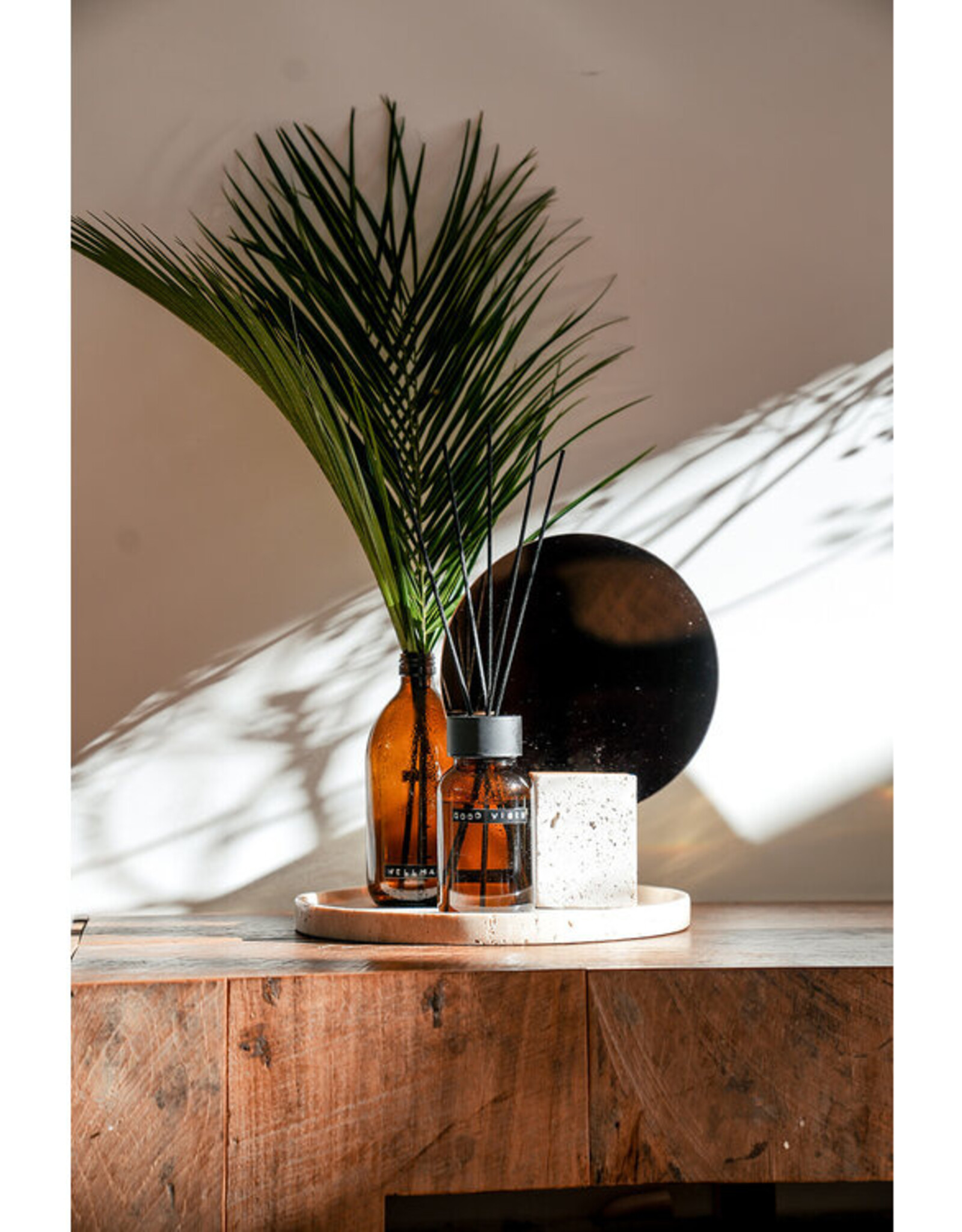 Wellmark Handspiegel - Travertine