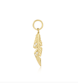 Ania Haie Charm oorbel feather