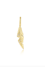 Ania Haie Charm ketting feather