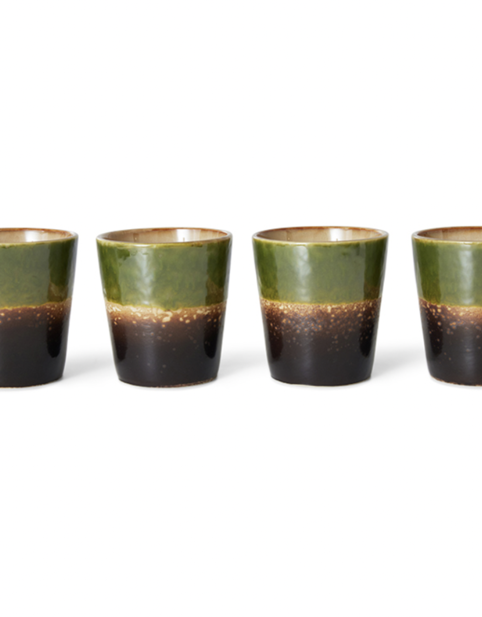 HKliving HK Living - 70s ceramics - coffee mug - algae