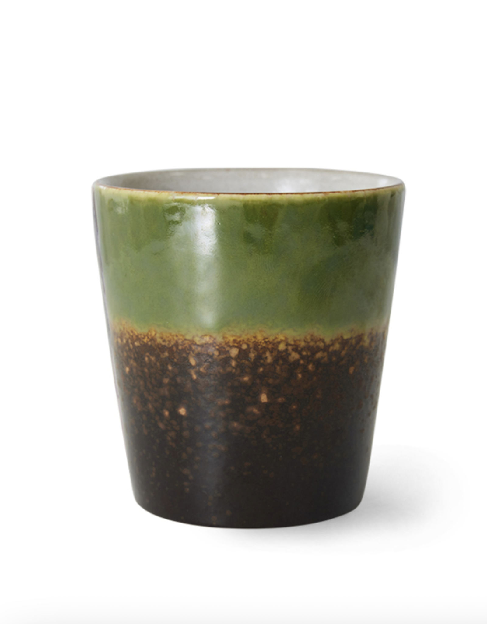 HKliving HK Living - 70s ceramics - coffee mug - algae