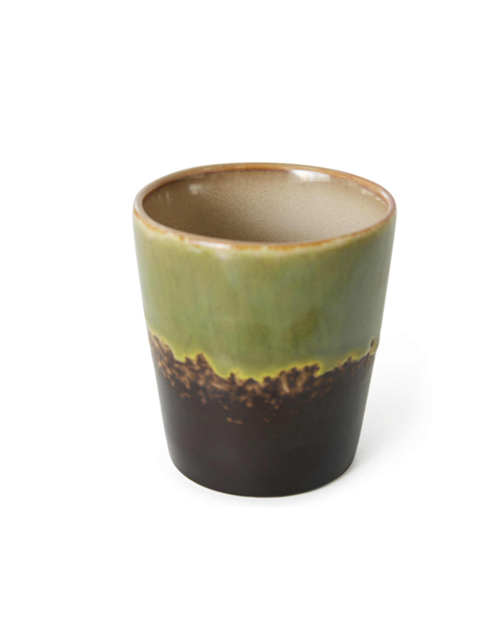 HKliving HK Living - 70s ceramics - coffee mug - algae