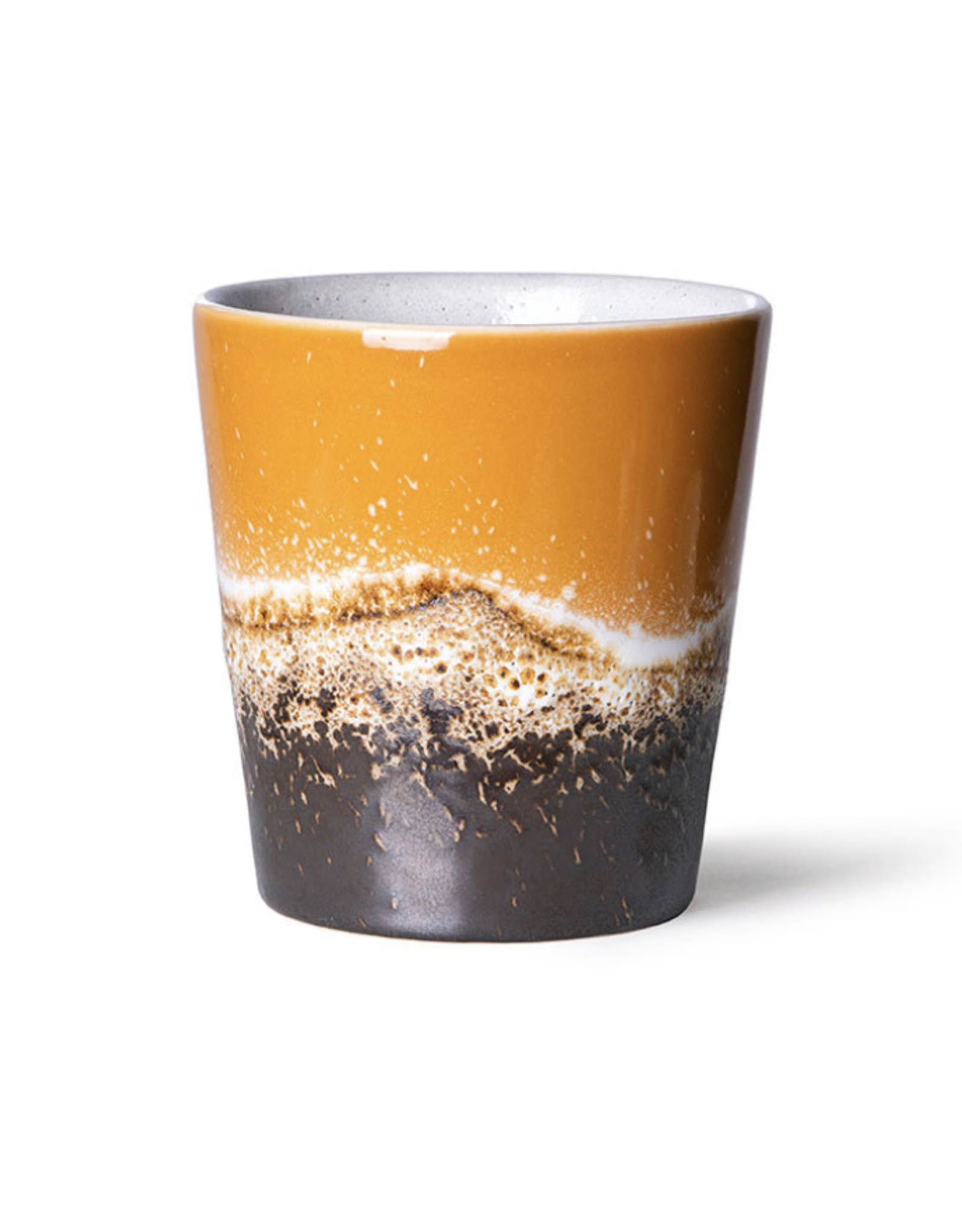 HKliving Koffiemok - 70's ceramics - Fire