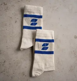 By-bar Logo uni sokken - One Size - Kingsblue