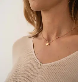 Zusss Zusss - Ketting met bedel en kraaltjes