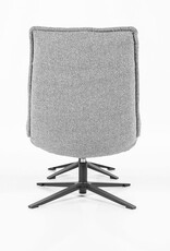 Lounge stoel - Marcy met voetbank