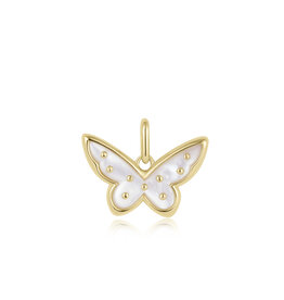 Ania Haie Charm - Mother of pearl butterfly