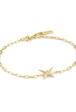 Ania Haie ania haie - Gold spike chain armband