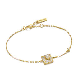 Ania Haie Ania Haie - Gold pearl pave armband