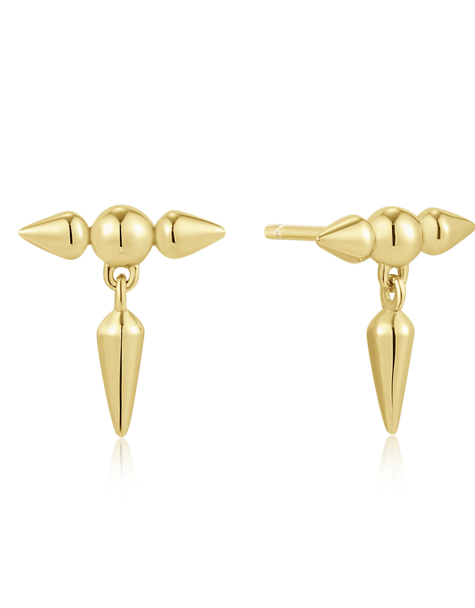 Ania Haie Oorbellen - Point stud - goud