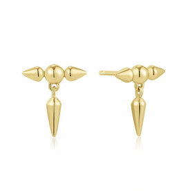 Ania Haie Oorbellen - Point stud - goud