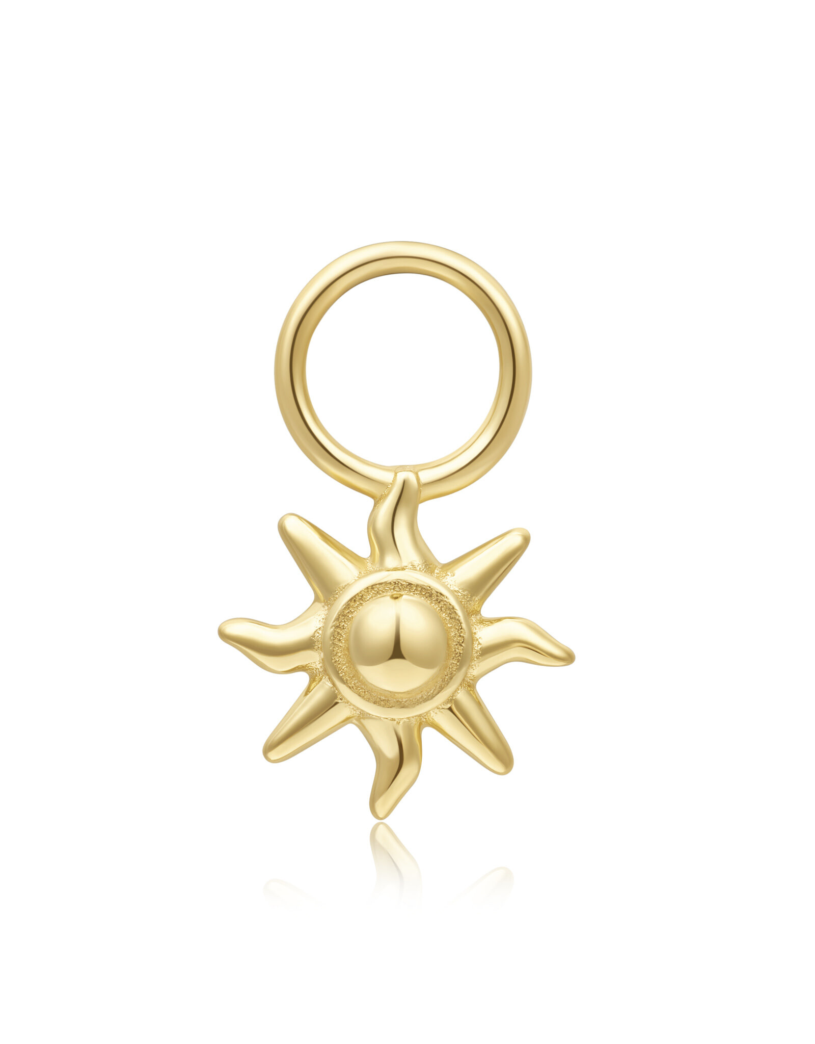 Ania Haie Ania Haie - Gold sunshine oorbellen charm