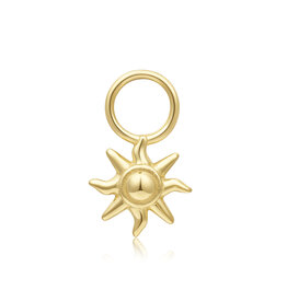 Ania Haie Ania Haie - Gold sunshine oorbellen charm