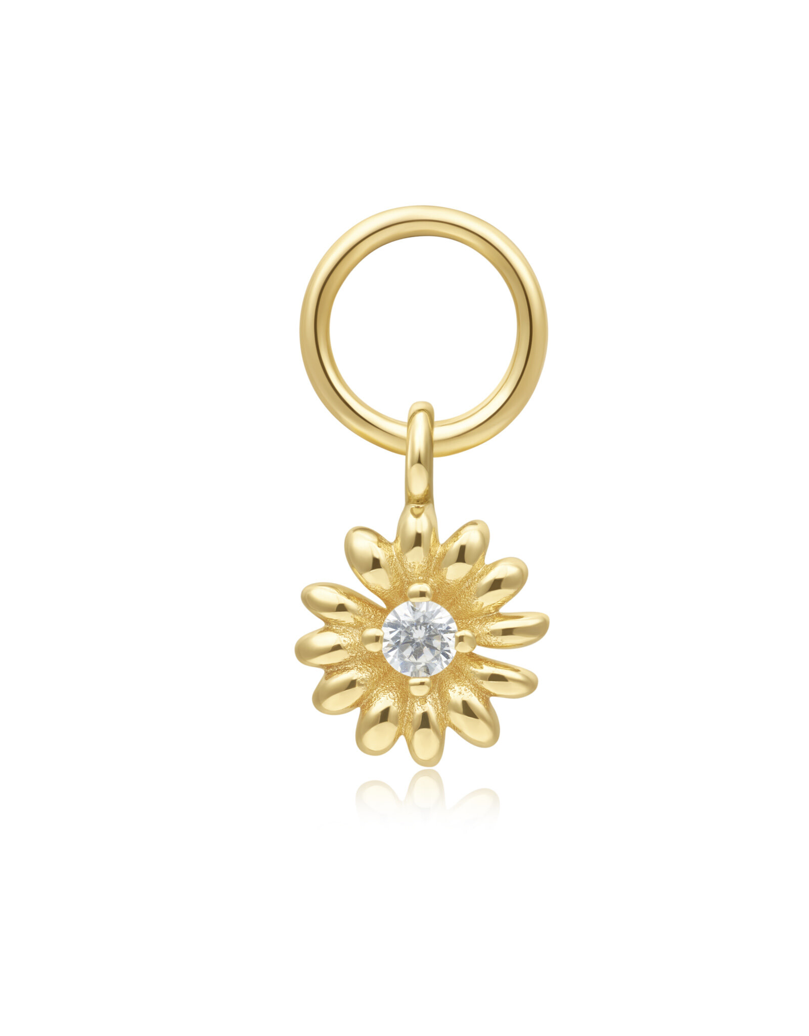 Ania Haie Charm -Oorbellen - Daisy - goud