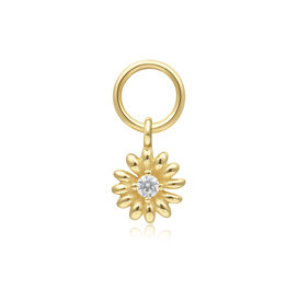 Ania Haie Charm -Oorbellen - Daisy - goud