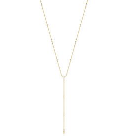 Ania Haie Ketting - Sparkle point y - goud