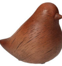 Kersten - Ornament bird Polyresin bruin