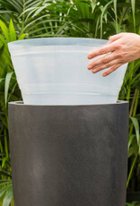 Pottery Pots Plastic pot inzethoes transparant
