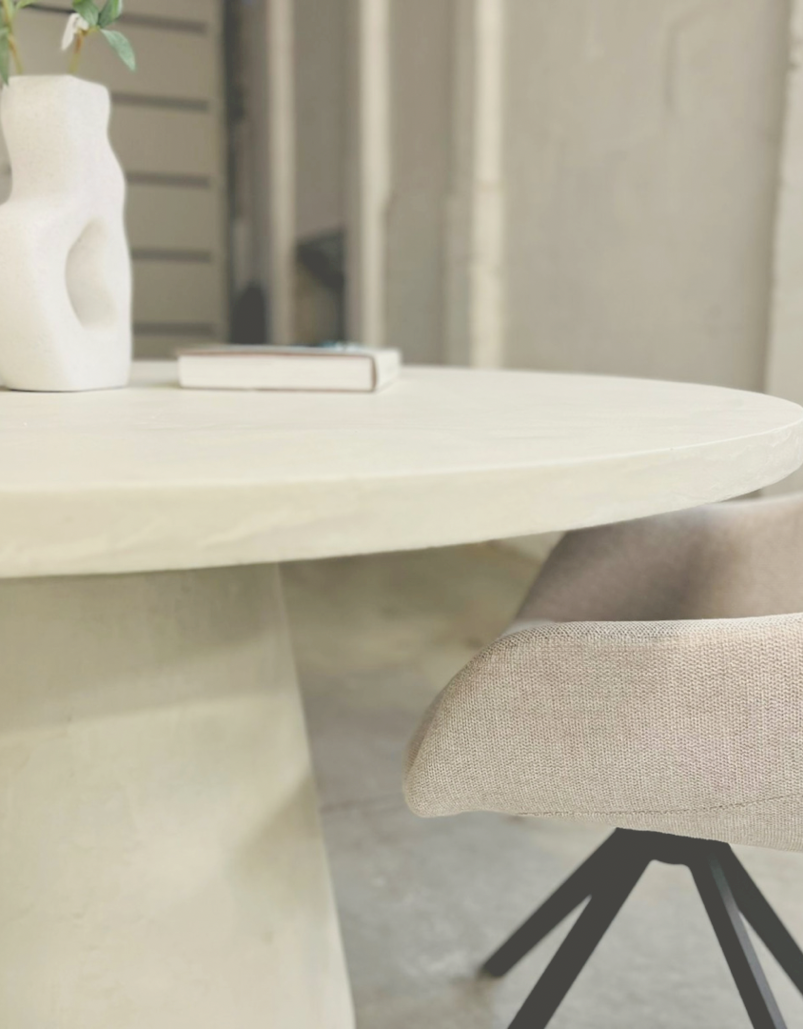 Tafel model Rika -  Rond mortex