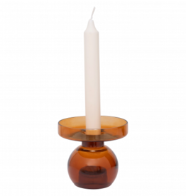 Urban Nature Culture Urban Nature Culture - Candle holder both sides - Apricot orange