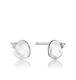 Ania Haie Ania Haie - Oorbellen Crush disc stud  silver