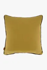 Zusss Kussen - ikat print 45x45cm Oker/ecru