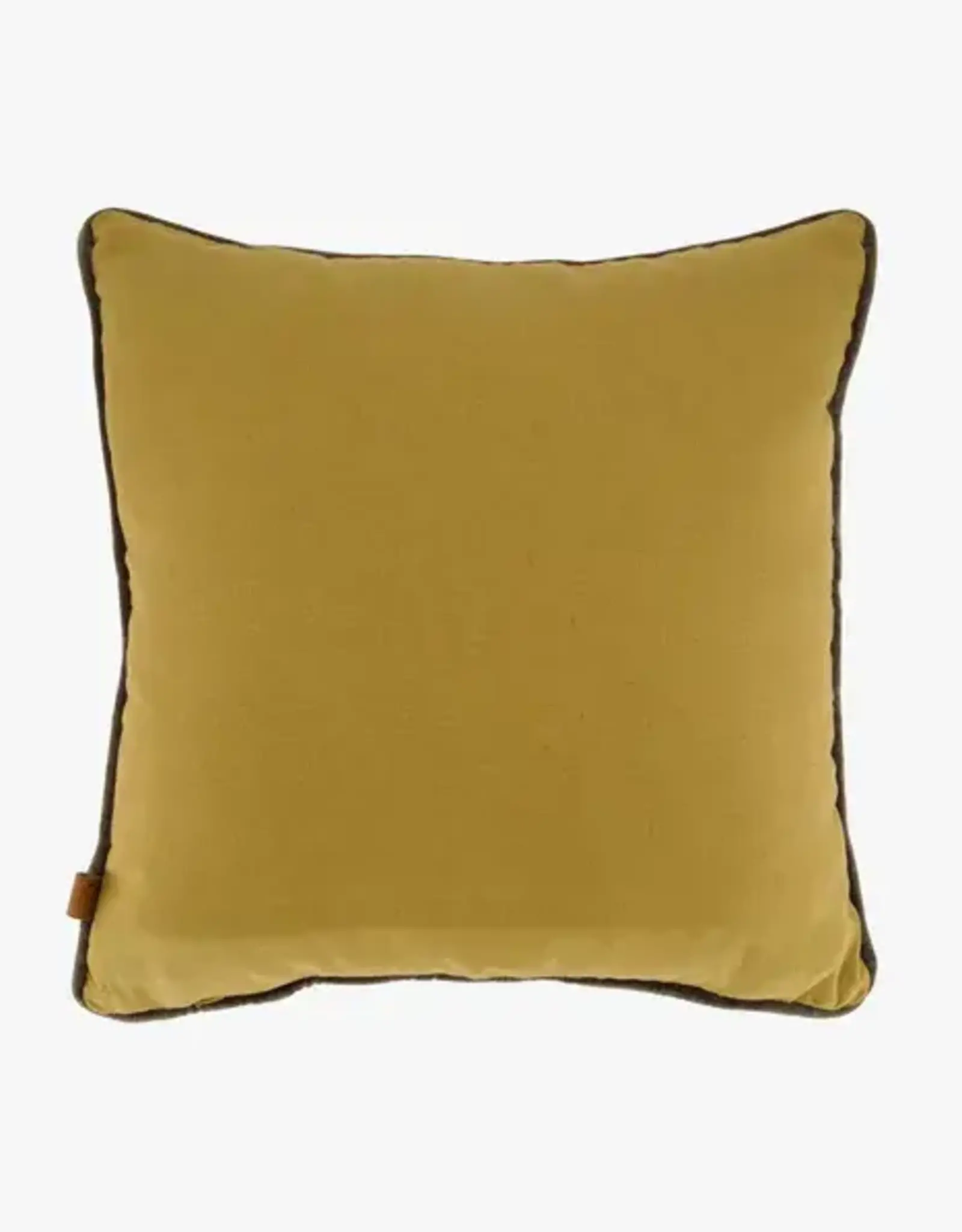 Zusss Kussen - ikat print 45x45cm Oker/ecru