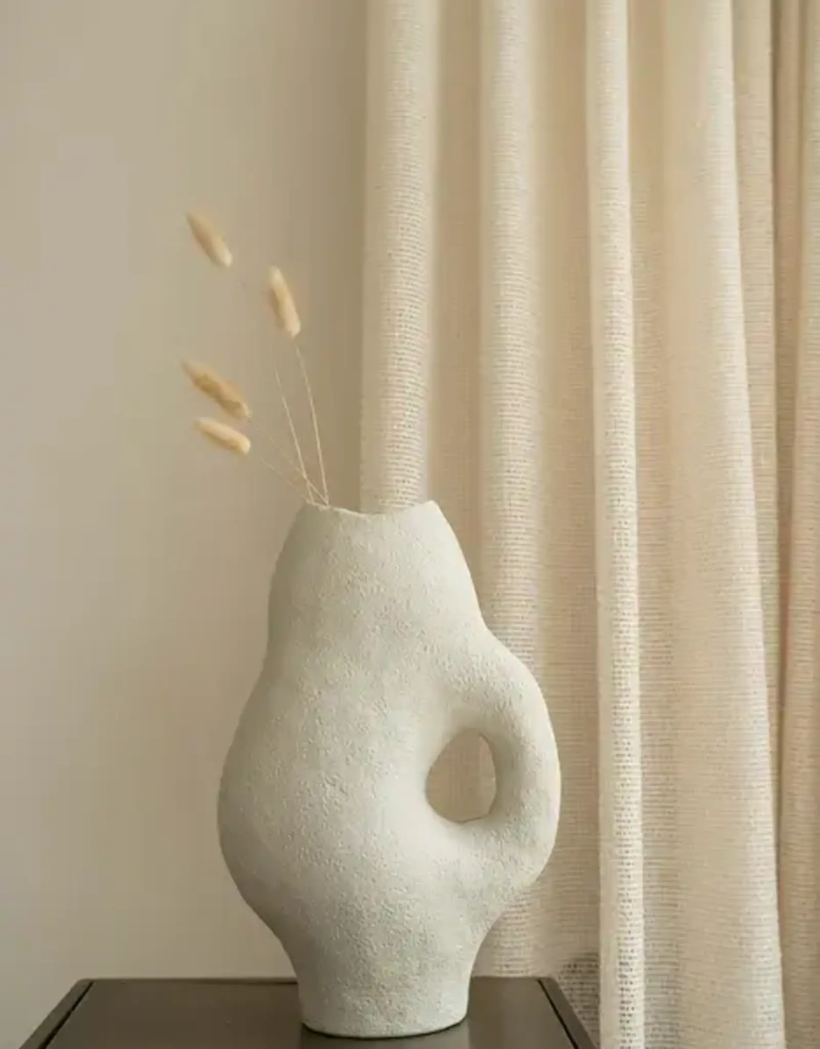 Zusss Vaas - Polystone ornamnet zand