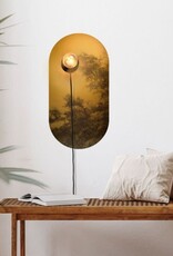 Groovy Magnets Magneetsticker- ovaal forest goud