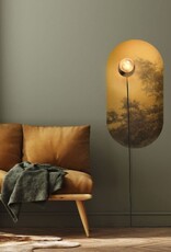 Groovy Magnets Magneetsticker- ovaal forest goud