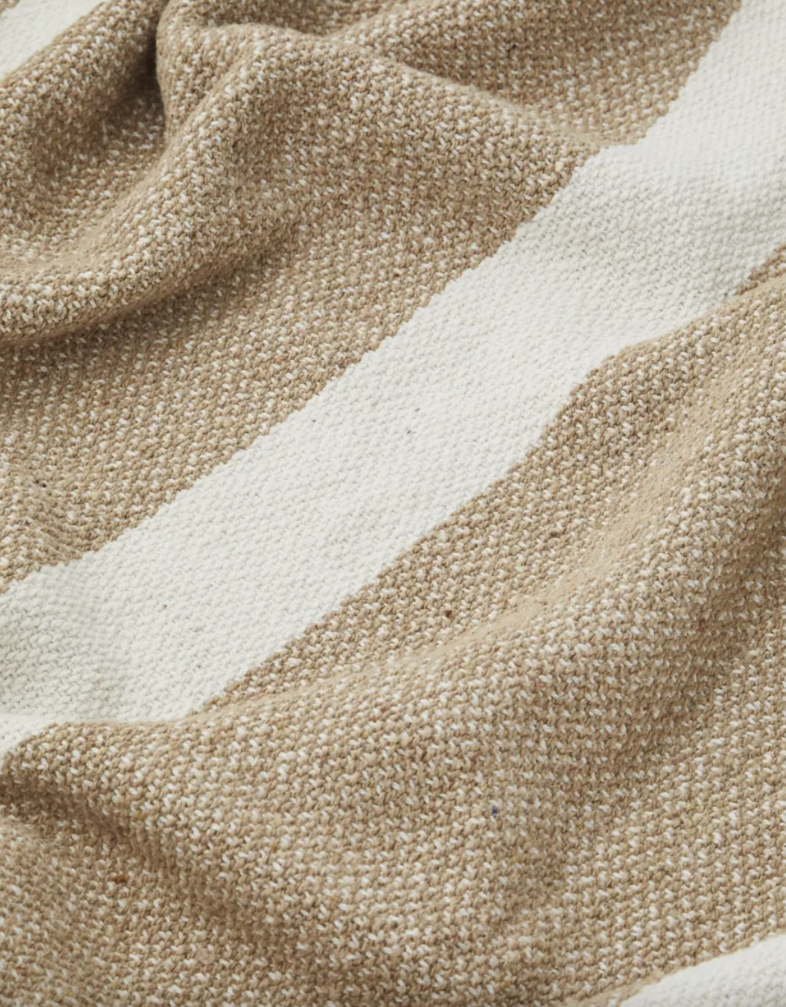 Madam Stoltz Plaid - Recycled cotton 125x175cm