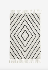 Madam Stoltz Madam Stoltz - Tufted cotton bath mat iki  60x90cm