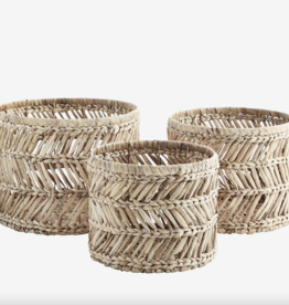 Madam Stoltz Madam Stoltz - Water hyacinth baskets