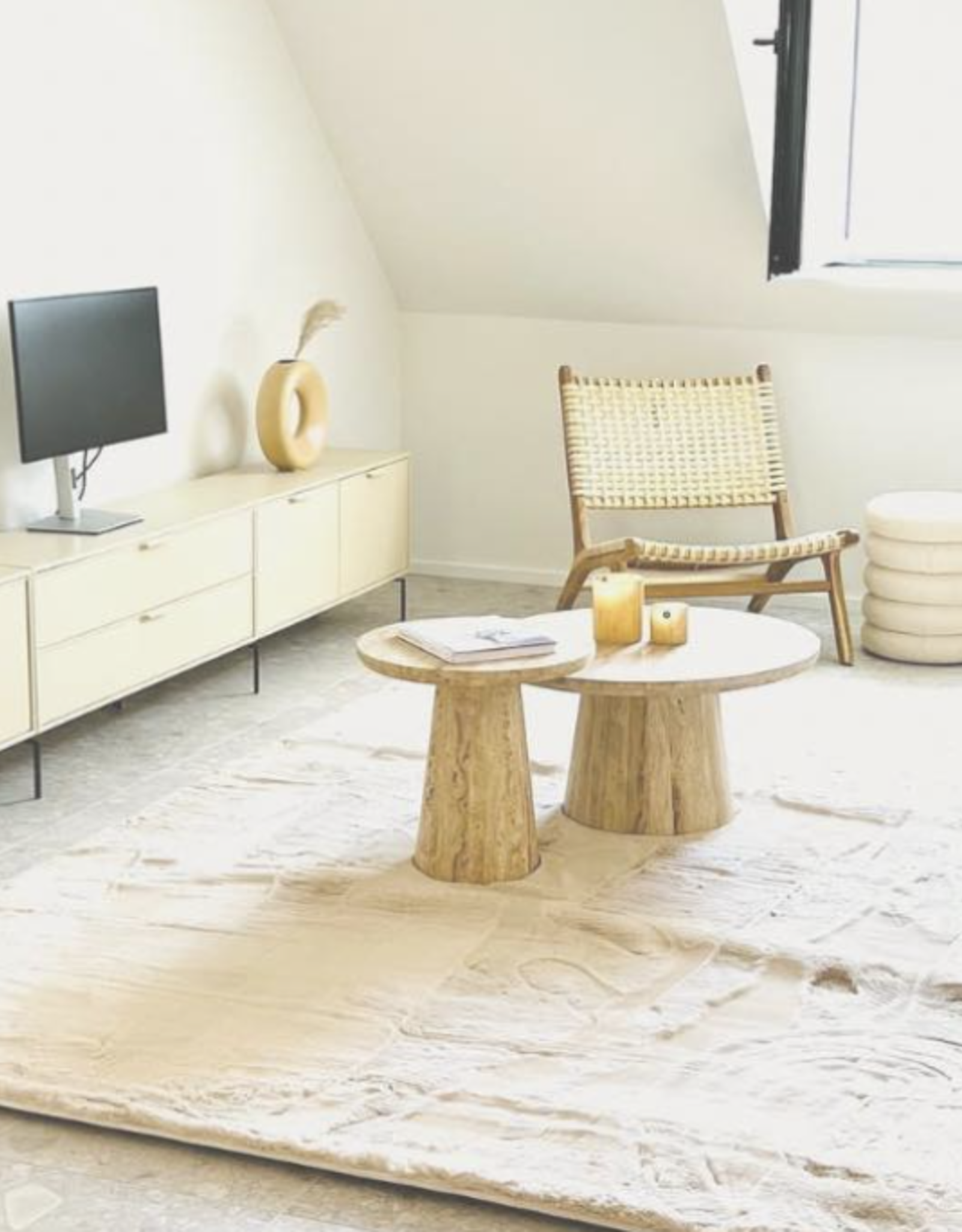 Salontafel - Aime travertine