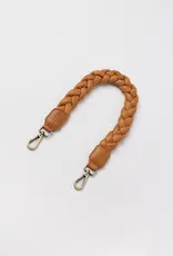 O My Bag Braided shoulder Strap - Wild Oak soft grain leather