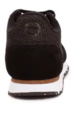 Woden Ydun - suede mesh black
