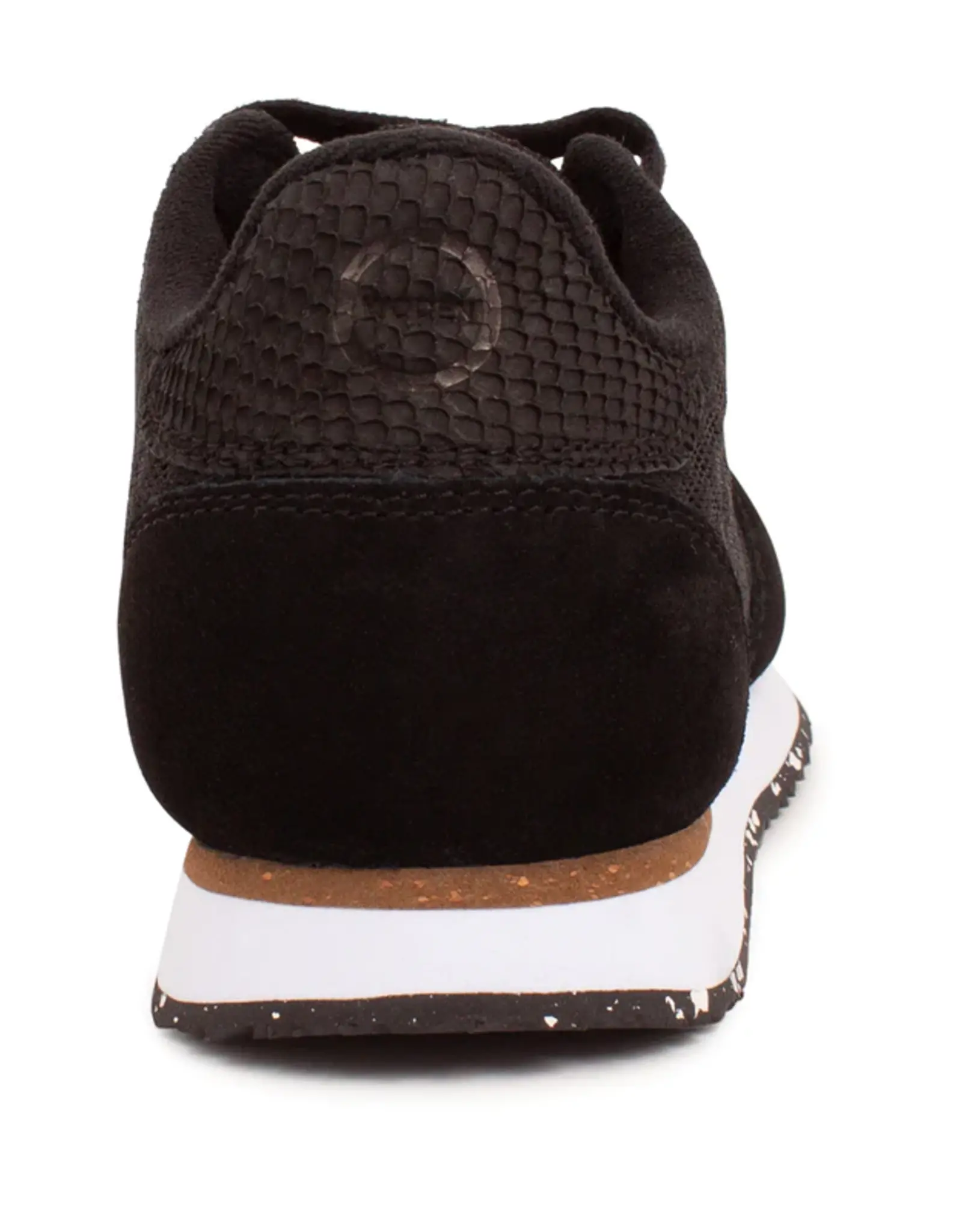 Woden Ydun - suede mesh black